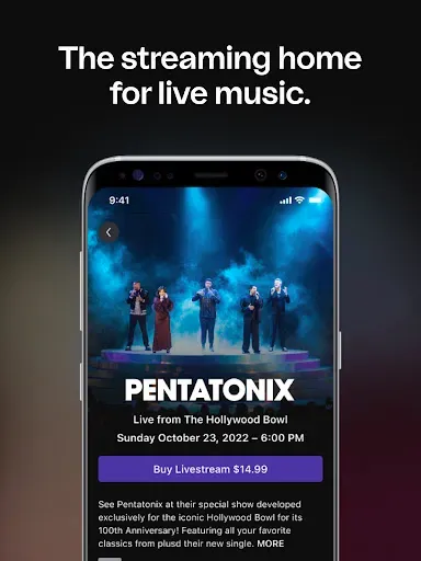 Скриншот 6 — Veeps: Watch Live Music