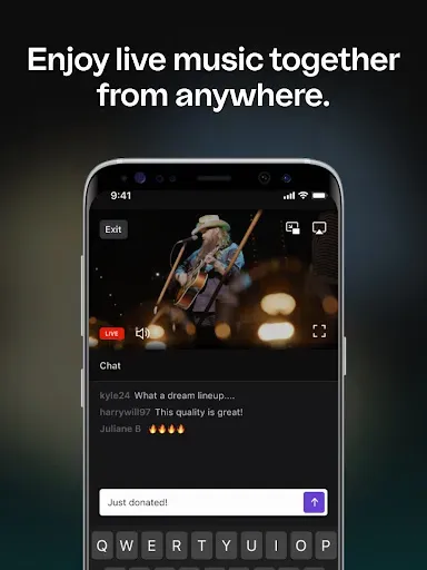 Скриншот 7 — Veeps: Watch Live Music