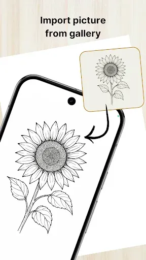 Скриншот 2 — Draw with AR: Trace and Sketch