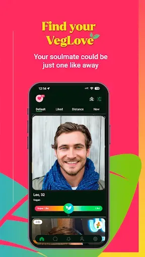 Скриншот 2 — Veggly – Vegan Dating App