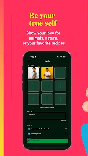 Скриншот 3 — Veggly – Vegan Dating App