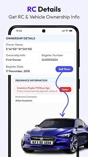 Скриншот 2 — RTO vehicle information