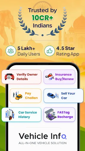 Скриншот 1 — Vehicleinfo - RTO Information