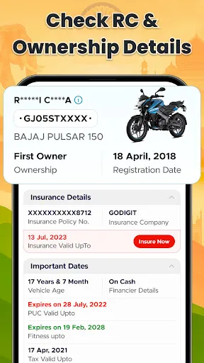 Скриншот 2 — Vehicleinfo - RTO Information