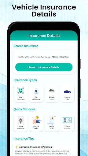 Скриншот 2 — RTO Vehicle Info App, Challan