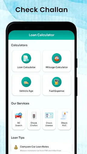 Скриншот 4 — RTO Vehicle Info App, Challan