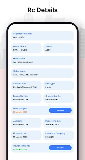 Скриншот 2 — RTO Vehicle Information