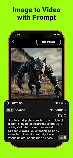 Скриншот 3 — VeivoVerse: AI Video Generator
