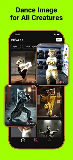 Скриншот 4 — VeivoVerse: AI Video Generator