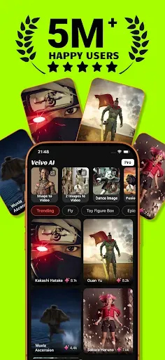 Скриншот 6 — VeivoVerse: AI Video Generator