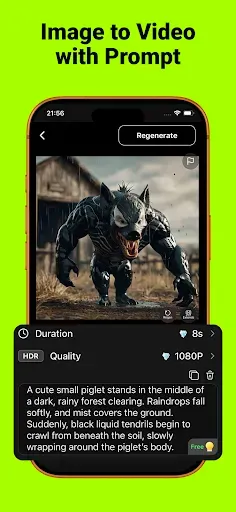 Скриншот 8 — VeivoVerse: AI Video Generator