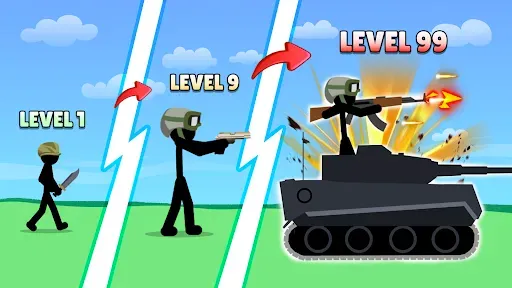 Скриншот 7 — Clash of Stickman: Evolution