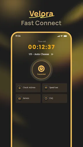 Скриншот 1 — Velora - Fast Connect