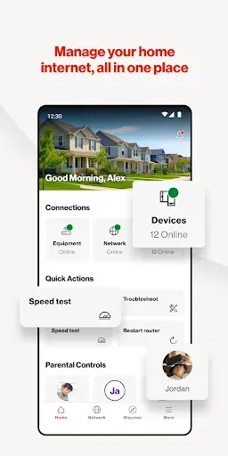 Скриншот 1 — Verizon Home