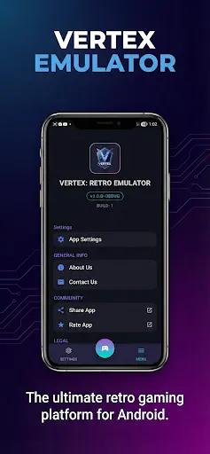 Скриншот 7 — Vertex: Retro Game Emulator