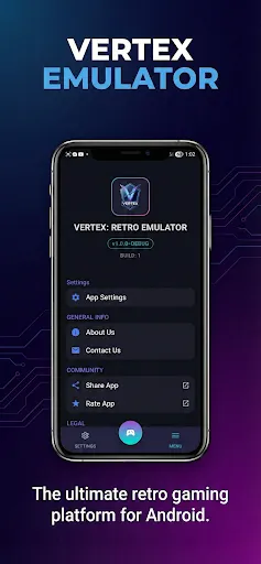 Скриншот 8 — Vertex: Retro Game Emulator
