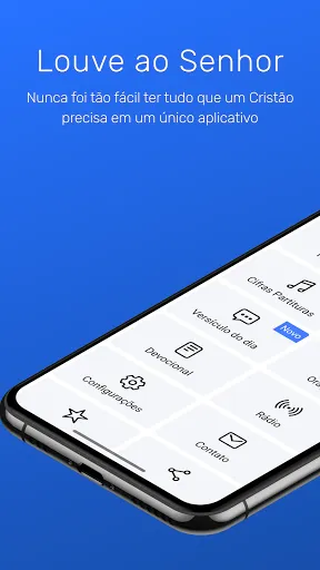 Скриншот 1 — Bíblia e Harpa Cristã Offline