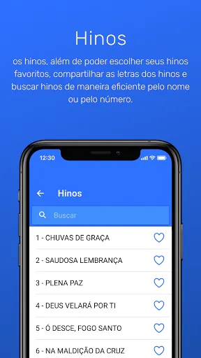 Скриншот 3 — Bíblia e Harpa Cristã Offline