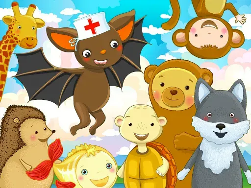 Скриншот 6 — Доктор Зверят Обучающие Игры