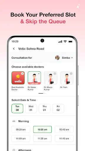 Скриншот 2 — Vetic - Pet Clinic & Grooming