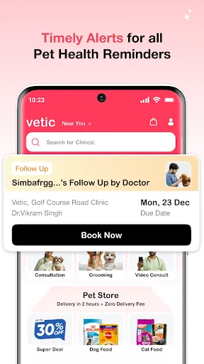 Скриншот 6 — Vetic - Pet Clinic & Grooming
