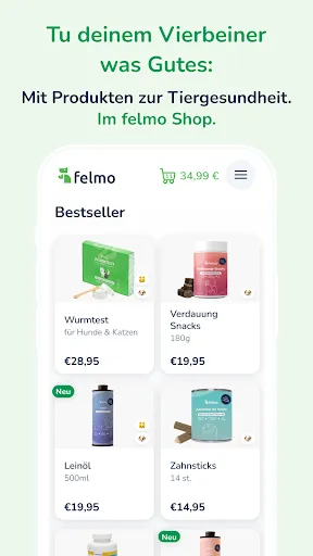 Скриншот 7 — felmo - Mobiler Tierarzt