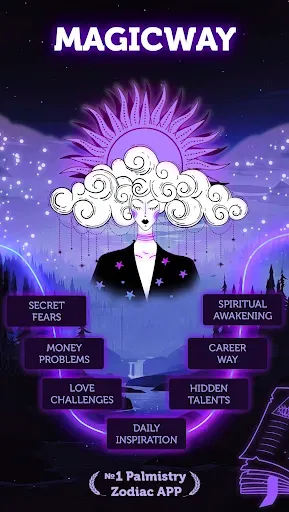 Скриншот 1 — Zodiac Palm Reader: MagicWay