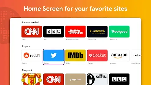 Скриншот 5 — Internet Browser for Sony TV