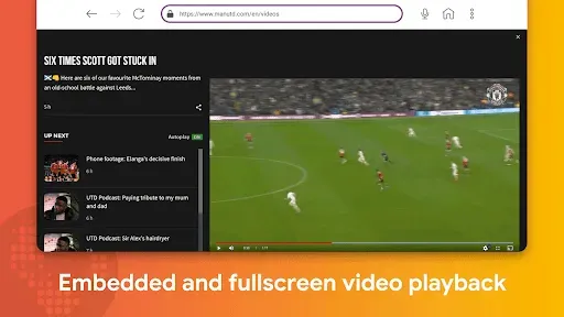 Скриншот 6 — Internet Browser for Sony TV