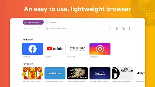 Скриншот 8 — Internet Browser for Sony TV