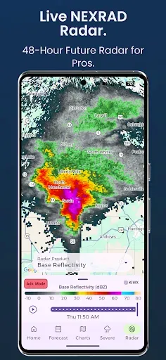 Скриншот 1 — NWS Weather Report