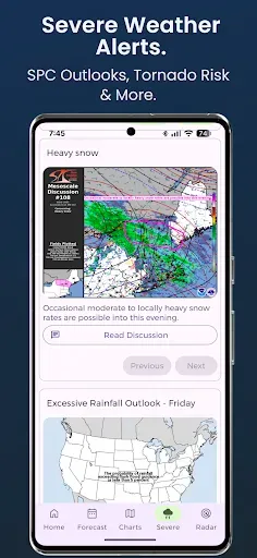 Скриншот 3 — NWS Weather Report
