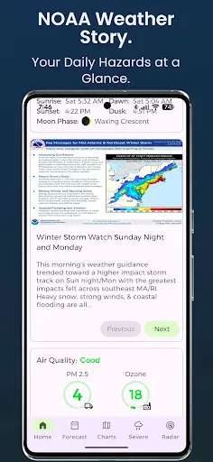 Скриншот 4 — NWS Weather Report