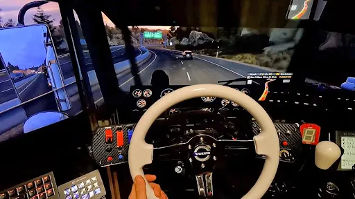 Скриншот 1 — Евро Грузовик Стоянка sim 3D