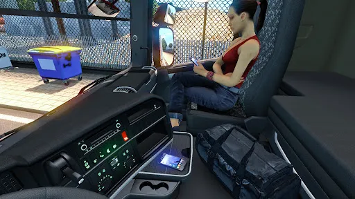 Скриншот 2 — Евро Грузовик Стоянка sim 3D