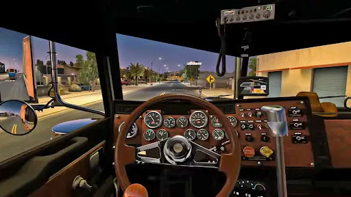 Скриншот 7 — Евро Грузовик Стоянка sim 3D
