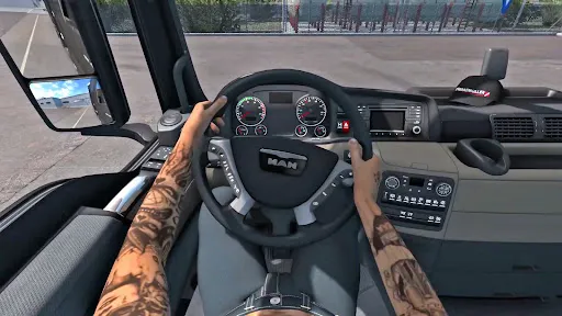 Скриншот 8 — Евро Грузовик Стоянка sim 3D
