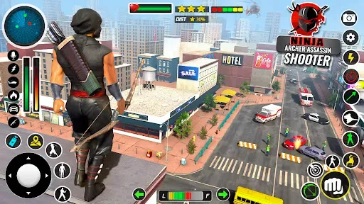 Скриншот 5 — Ninja Archer Assassin Shooter