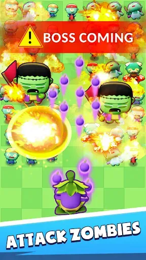 Скриншот 3 — Plants Defense - Zombie War