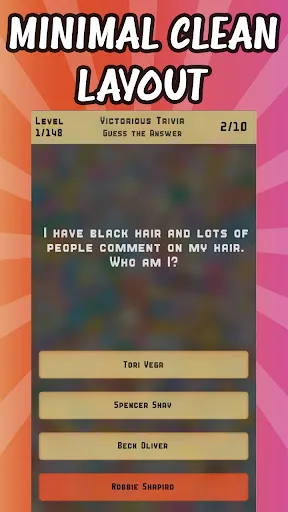 Скриншот 2 — Victorious Trivia Quiz