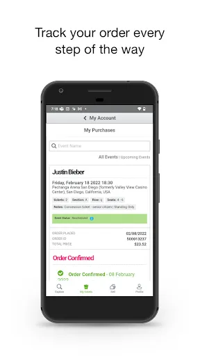 Скриншот 4 — viagogo Tickets