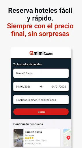 Скриншот 1 — Amimir.com - Ofertas Hoteles
