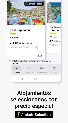 Скриншот 3 — Amimir.com - Ofertas Hoteles