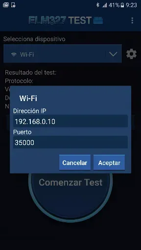 Скриншот 5 — ELM327 Test