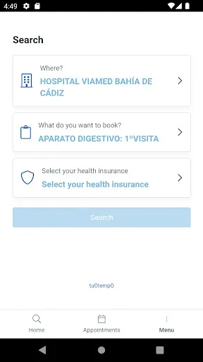Скриншот 2 — ViamedSalud