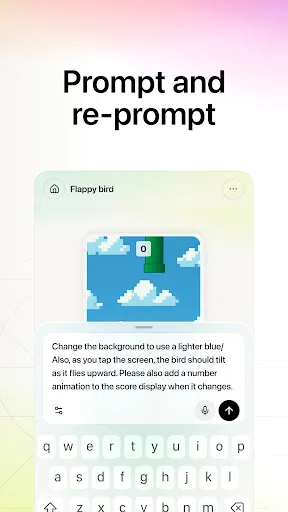 Скриншот 3 — Vibecode - AI App Builder