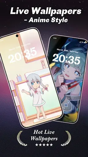 Скриншот 2 — Live Wallpapers - VibeWalls