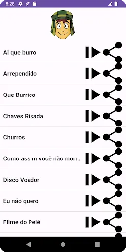 Скриншот 2 — Frases do Chavinho