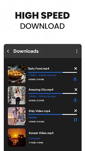 Скриншот 7 — Video Downloader Proxy Browser