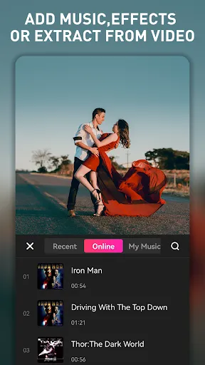 Скриншот 2 — EasyCut - Video Editor & Maker